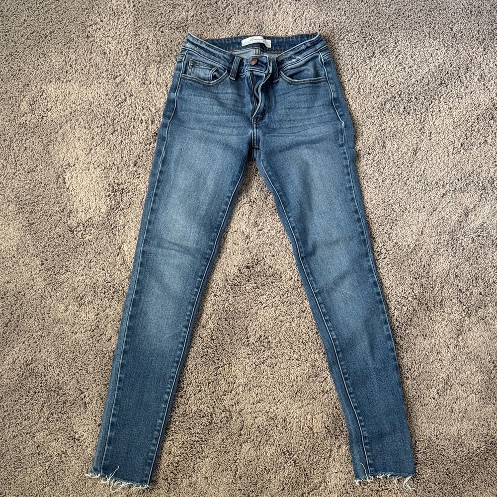 KanCan Distressed Blue Women's Jeans mid rise